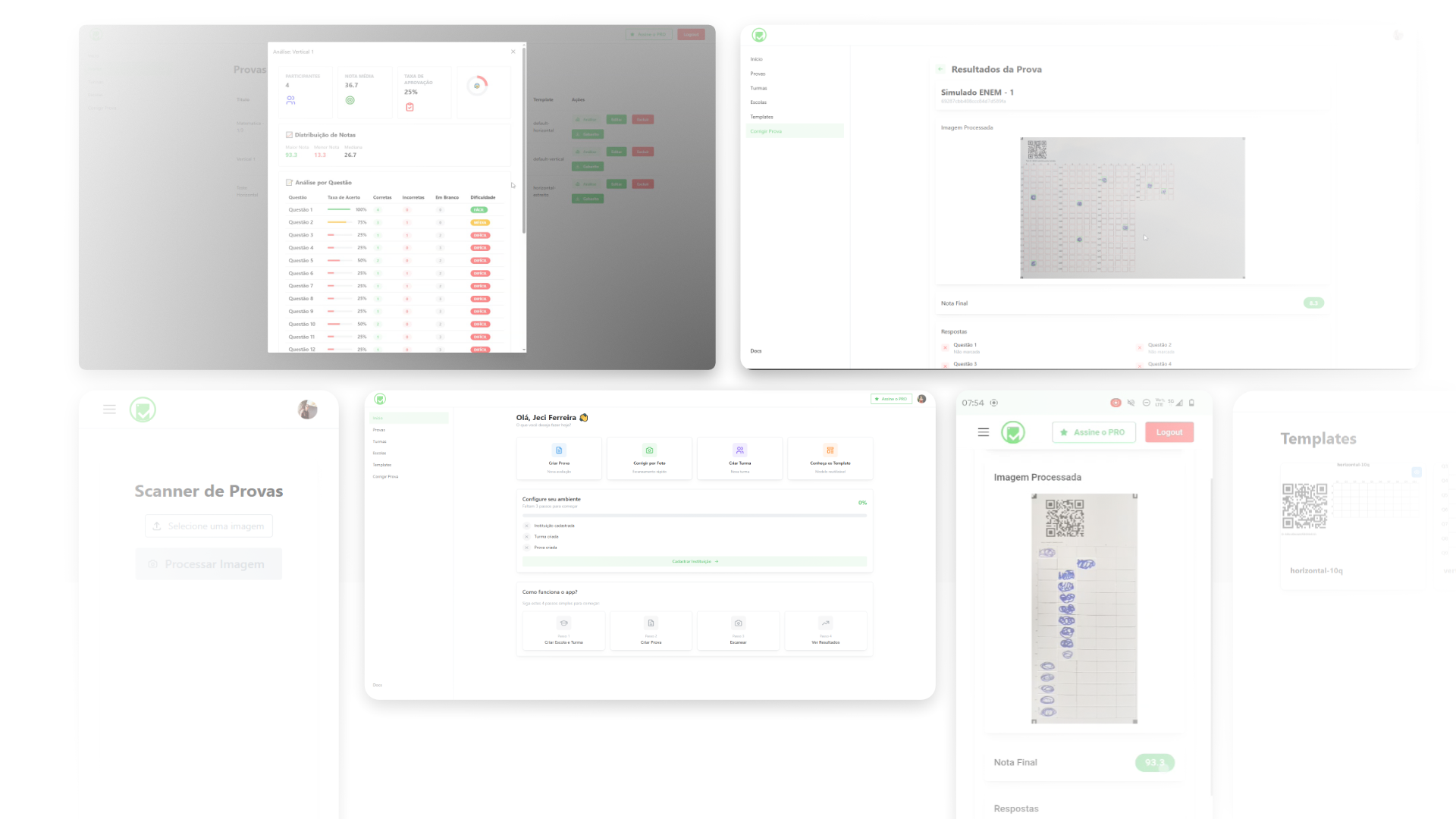 Fluxo de escaneamento